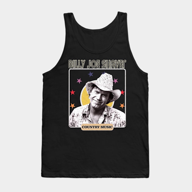 Billy Joe Shaver #8 Tank Top by Rohimydesignsoncolor